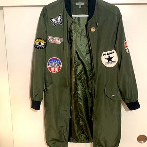 Green cargo/army style jacket